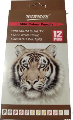 Levin Artist Skin Colouring Pencils for Expressive Portrait Drawings Perfect for Beginners and Professionals, Children and Adults Pencil(Pack of 12)