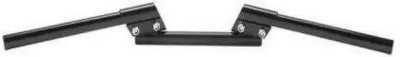 Bullkartzone Piece Universal Handle Bar for Bikes (BLACK) Handle Bar(Black)