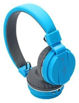 Crystal Digital SH12-BLEH0121 ON EAR HEADPHONE Bluetooth(Blue, On the Ear)