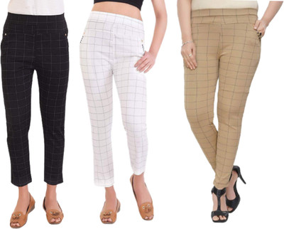 Cloud Star Multicolor Jegging(Checkered)