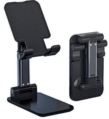 TITTYNO Newest Height Adjustable Mobile Phone Stand for Desk, Fully Foldable Phone Holder, Tablet Stand, Case Friendly Compatible with All Phones Mobile Holder