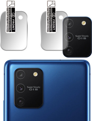 Hi-Cam Back Camera Lens Glass Protector for Samsung Galaxy S10 Lite(Pack of: 2)