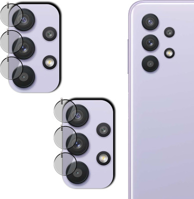 Hi-Cam Back Camera Lens Glass Protector for Samsung Galaxy A32(Pack of: 2)