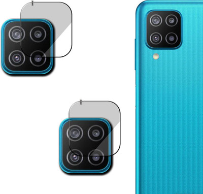 Hi-Cam Back Camera Lens Glass Protector for Sam-sung galaxy F 12(Pack of: 2)