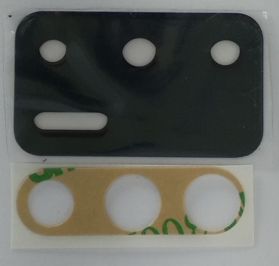 Shockware CL66 Back/Rear Camera Lens Glass with Adhesive Sticker Tecno Spark 6 Air Camera Lens Glass