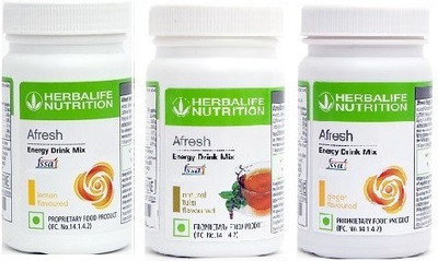 HERBALIFE afresh energy drink mix combo Protein Blends(150 g, TULSI, Ginger, Lemon)