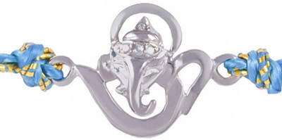 Silver Creations Bracelet 2544M Silver Rakhi  Set(1)