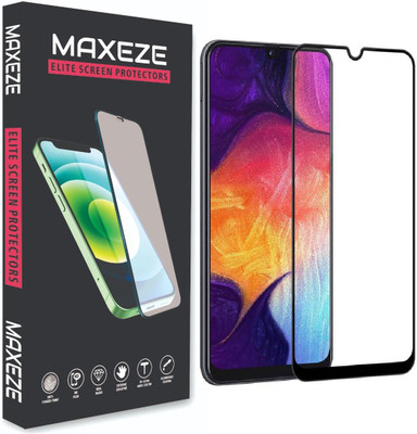 MAXEZE Edge To Edge Screen Guard for Samsung Galaxy F41, Samsung Galaxy M31, Samsung Galaxy M21, Samsung Galaxy F22(Pack of 1)
