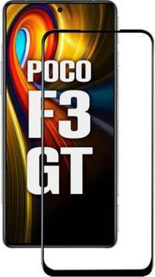 MOBIGENIX Edge To Edge Tempered Glass for POCO F3 GT(Pack of 1)