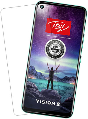 VAlight Tempered Glass Guard for Itel Vision 2(Pack of 1)