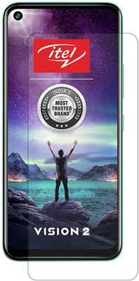 VAlight Tempered Glass Guard for Itel Vision 2(Pack of 1)