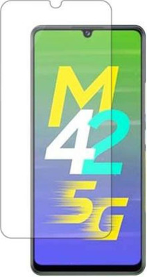 GORILLA FIVE Tempered Glass Guard for SAMSUNG Galaxy M42 5G, Samsung Galaxy M42(Pack of 1)