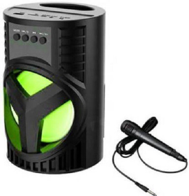 ENMORA Y52T- PRO-7 YD-PRO-WS-03-BT Speaker With Mic Super Bass Bluetooth Wireless Portable compatiable With all smart phones || 24 W Bluetooth PA Speaker(Black, Stereo Channel)