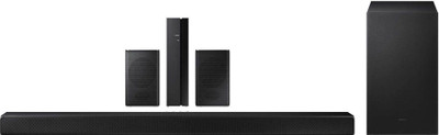 SAMSUNG HW-A67E/XL With Wireless Subwoofer 510 W Bluetooth Soundbar (Black, 5.1 Channel)