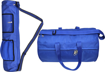 PANCHTATAVA Trendy Yoga Mat Cover with Gym Bag (Cover Only) For Men & Women(Blue, Sling Bag)