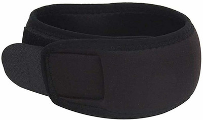 Slovia Neoprene Wrist Wraps for Right and Left Hand Band For Gym 1 Wrist Support(Black)