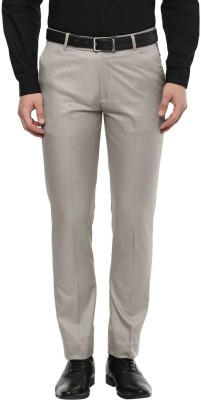 INSPIRE Slim Fit Men Grey Trousers