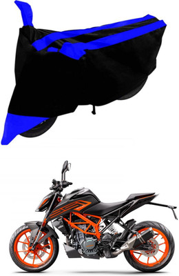 THE REAL ARV Waterproof Two Wheeler Cover for KTM(125 Duke, Blue)