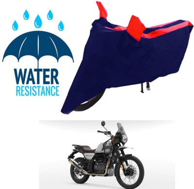 RONISH Waterproof Two Wheeler Cover for Royal Enfield(Himalayan, Black, Red)