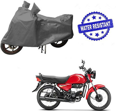 Atulit enterprises Waterproof Two Wheeler Cover for Hero(CD Dawn, Grey)