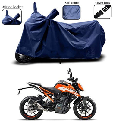 AutoGalaxy Waterproof Two Wheeler Cover for KTM(250 Duke, Blue)