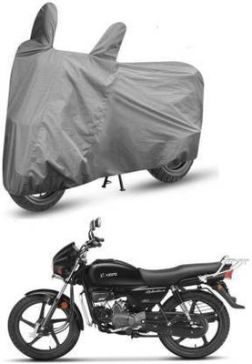 GRD Waterproof Two Wheeler Cover for Hero(Splendor, Blue, Black, Silver)