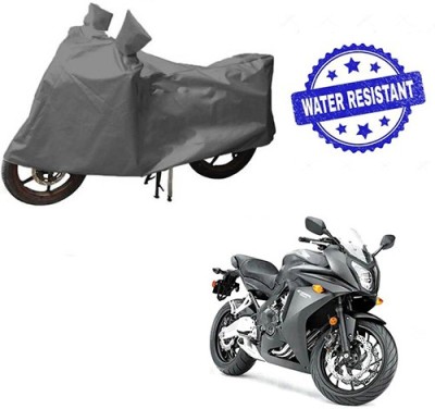 HYBRIDS COLLECTION Waterproof Two Wheeler Cover for Honda(CBR 650F, Grey)