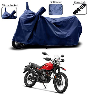 AUTOCAD Waterproof Two Wheeler Cover for Hero(Xpulse 200T, Blue)