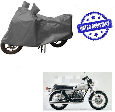HYBRIDS COLLECTION Waterproof Two Wheeler Cover for Yamaha(RD 350, Grey)