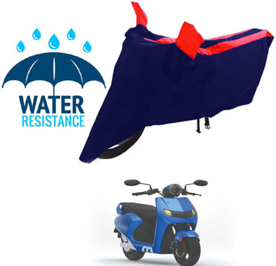 MMSSTAR Waterproof Two Wheeler Cover for 22Motors(Flow, Red)