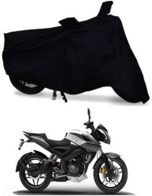 Mdstar Waterproof Two Wheeler Cover for Bajaj(Pulsar 160 NS DTS-i, Black)