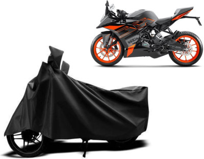 APNEK Waterproof Two Wheeler Cover for KTM(RC 200, Black)