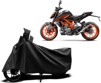 APNEK Waterproof Two Wheeler Cover for KTM(125 Duke, Black)