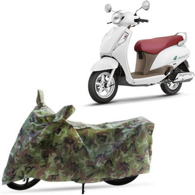 APNEK Waterproof Two Wheeler Cover for Suzuki(Access 125, Multicolor)