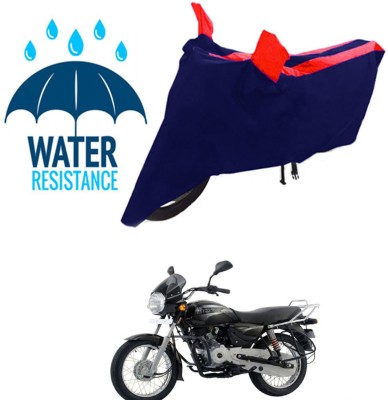 RONISH Waterproof Two Wheeler Cover for Bajaj(Boxer AT, Black, Red)