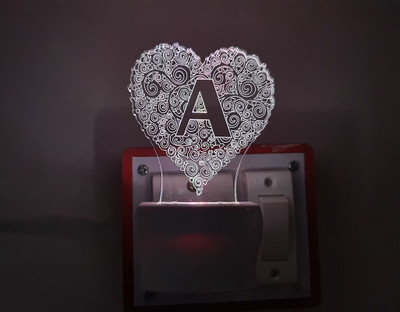 Red Robin Step Light Wall Lamp With Bulb
