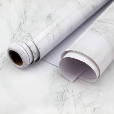 MARVELRY Decorative White Wallpaper(200 cm x 60 cm, Pack of 2)