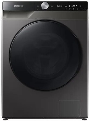 SAMSUNG 10 Washer with Dryer with In-built Heater Grey, Black(WD10T704DBX)   Washing Machine  (Samsung)
