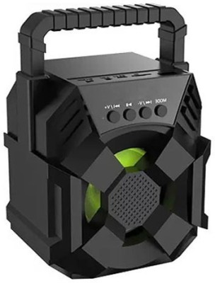 Techobucks Brand New Soundbar Karaoke Wireless Portable 3D sound Splashproof led Light & Carry Handle-Travel Multimedia Mp3 Player mini Home theatre MP3 Player(Black, 5 Display)