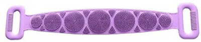 TEDRED Silicone Massager Bath Dual Sided Back Scrubber multicolor