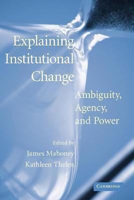 Explaining Institutional Change(English, Paperback, unknown)