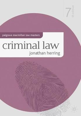 Criminal Law(English, Paperback, Herring Jonathan)
