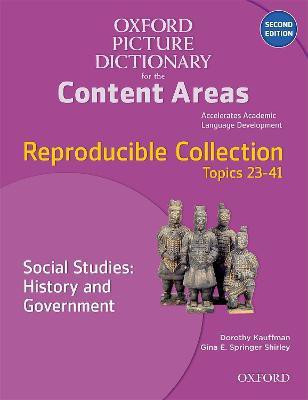 Oxford Picture Dictionary for the Content Areas: Reproducible Social Studies: History and Civic Ideals and Practices(English, Copymasters, unknown)