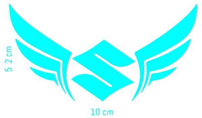 SARVAVIDYA Sticker & Decal for Car(Blue)
