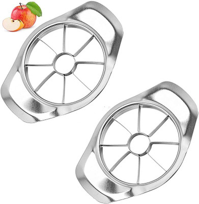 Buy From Best Apple Cutter Slicer Chopper 8 Blades Heavy Duty Stainless Steel Manual Hand Press Apple Slicer (2 Apple Cutter) Apple Slicer(2)