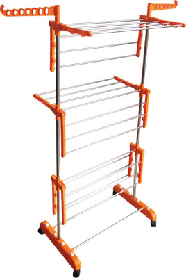 TNC by TNC Steel Floor Cloth Dryer Stand T-CDS-3TIER-O1SS-0151(3 Tier)