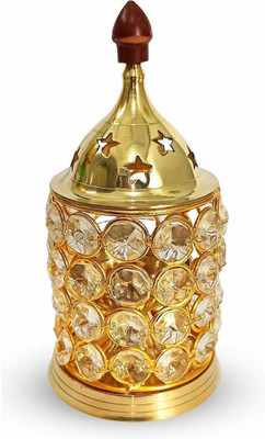 NAVYAKSH Brass Table Diya(Height: 3.5 inch)