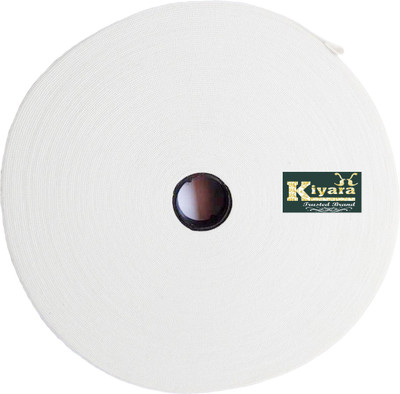 KIYARA Knitted White Elastic(25 m)