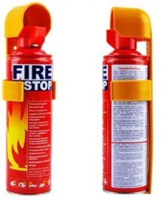 play run ™ Aluminium 500 ml Fire Extinguisher Spray with Stand Fire Extinguisher Mount Fire Extinguisher Mount(0.5 kg)
