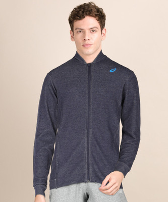 Asics Full Sleeve Solid Men Jacket
